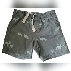 Carter's boy's cotton 2pc Camel short and tank set 18 months